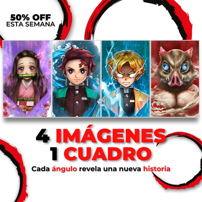 Cuadro Lenticular Kimetsu no Yaiba